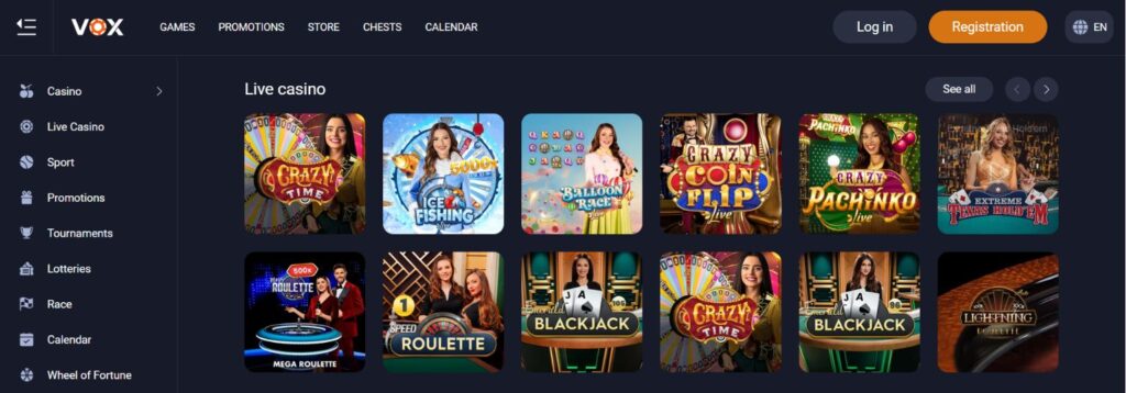 VOX Casino Top Online Casinos in Poland