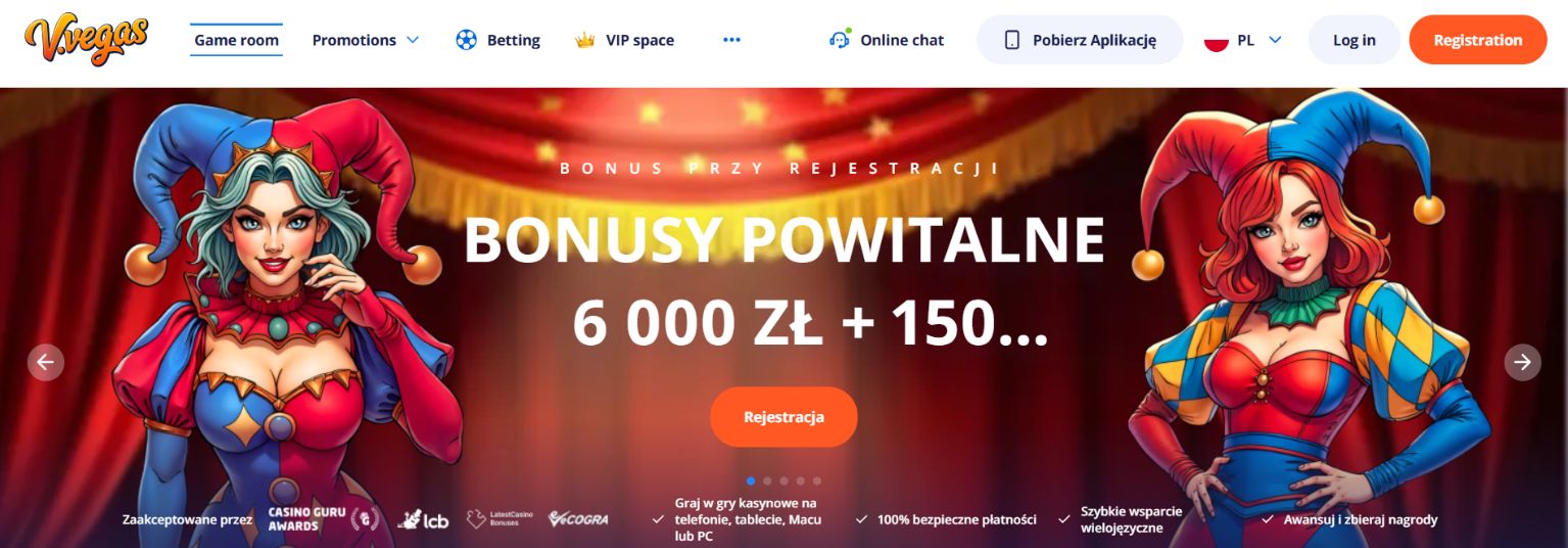 Vulkan Vegas - Best Online Casinos in Poland for Real Money 2026