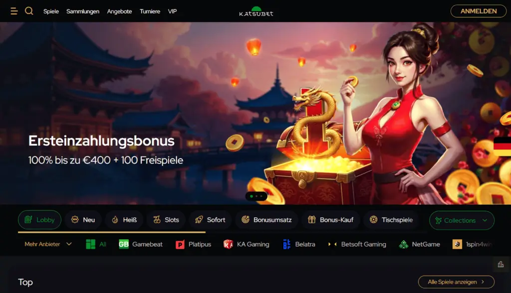 Katsubet Deutschland Casino Homepage